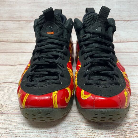 Nike Supreme x Air Foamposite One Supreme Red Men\'s Size 9 652792-600 2014 main image 6